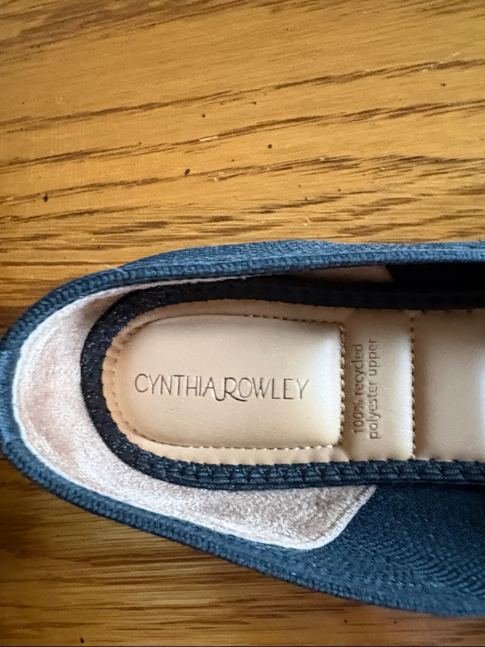Cynthia Rowley Black Pointed Knit Ballet Flats - Picture 3 of 6